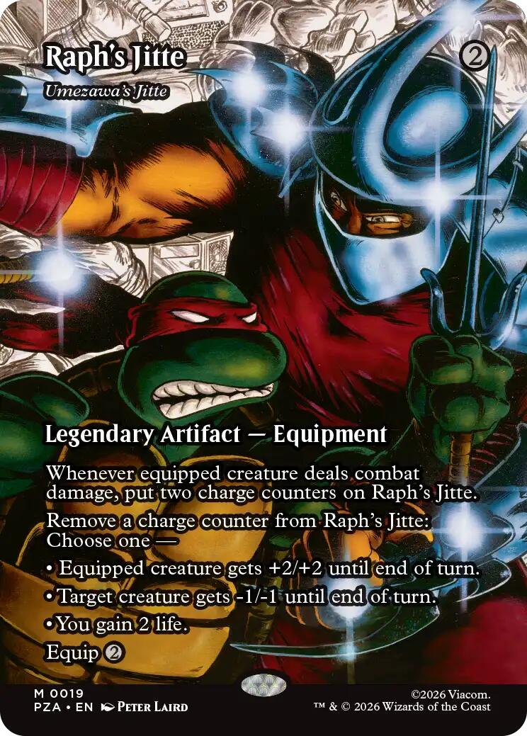 Raph's Jitte - Umezawa's Jitte (Borderless) [Teenage Mutant Ninja Turtles Eternal-Legal] | I Want That Stuff Brandon