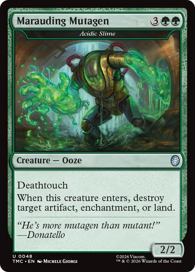 Marauding Mutagen - Acidic Slime [Teenage Mutant Ninja Turtles Commander] | I Want That Stuff Brandon