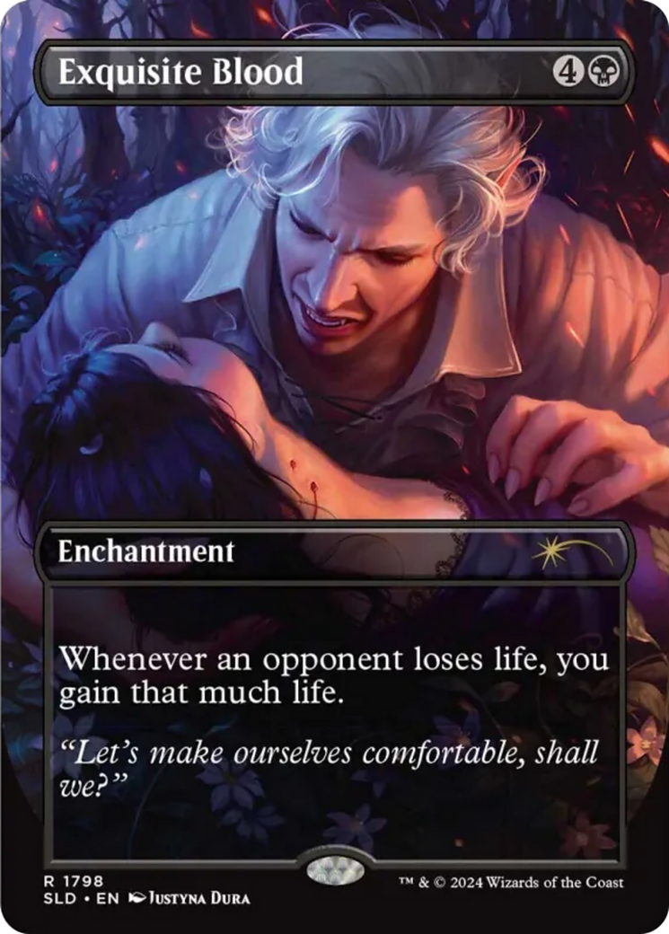 Exquisite Blood (Rainbow Foil) [Secret Lair Drop Series] | I Want That Stuff Brandon