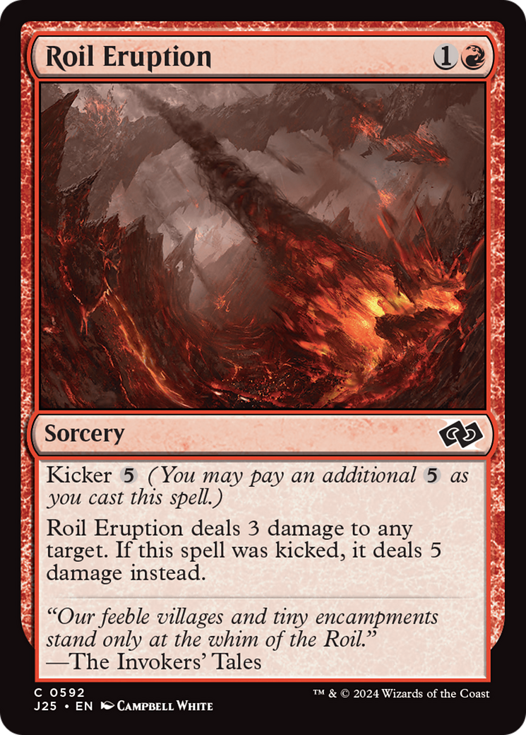 Roil Eruption [Foundations Jumpstart] | I Want That Stuff Brandon