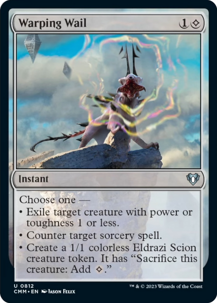 Warping Wail [Commander Masters] | I Want That Stuff Brandon