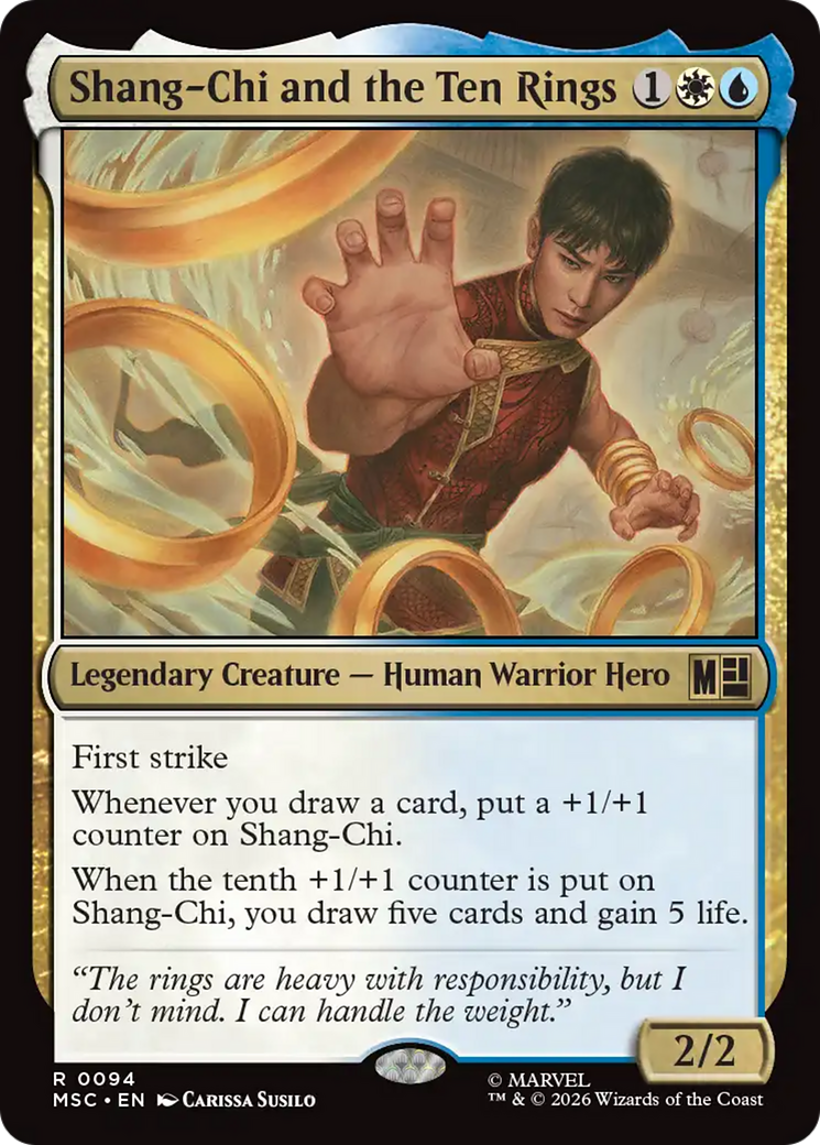Shang-Chi and the Ten Rings (Surge Foil) [Marvel Super Heroes Commander] | I Want That Stuff Brandon