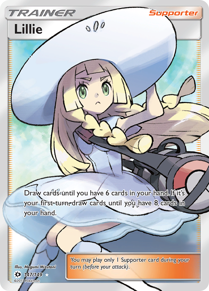 Lillie (147/149) [Sun & Moon: Base Set] | I Want That Stuff Brandon