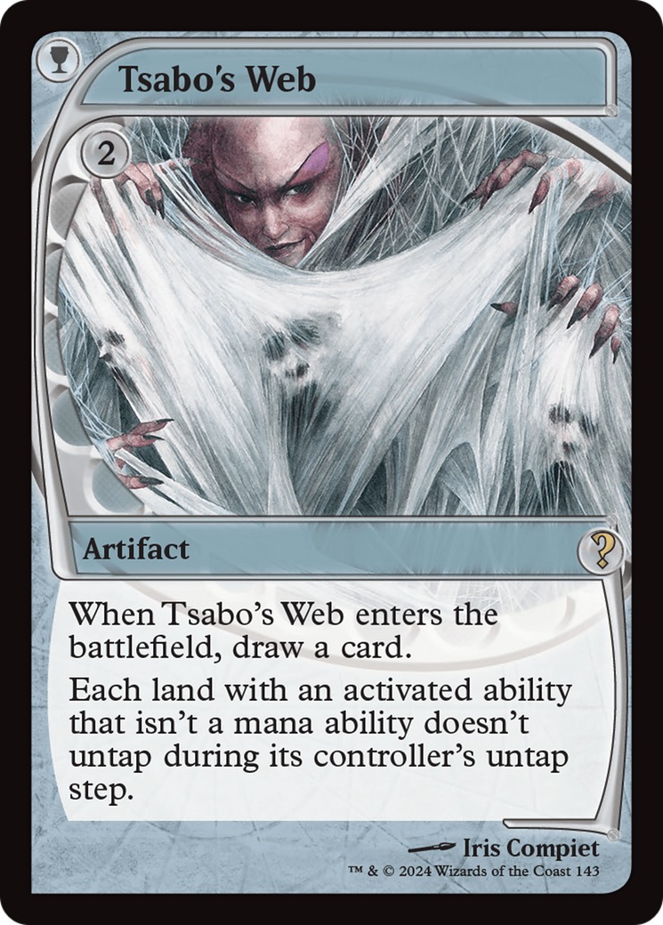 Tsabo's Web (Future Sight) [Mystery Booster 2] | I Want That Stuff Brandon