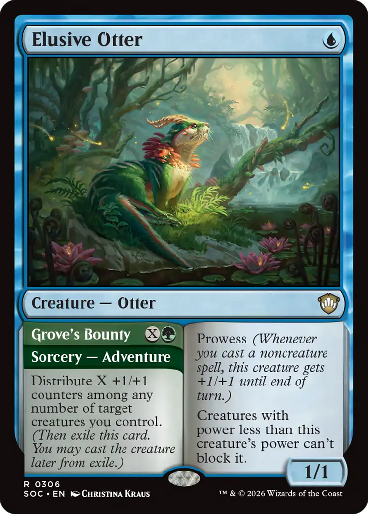 Elusive Otter [Secrets of Strixhaven Commander] | I Want That Stuff Brandon