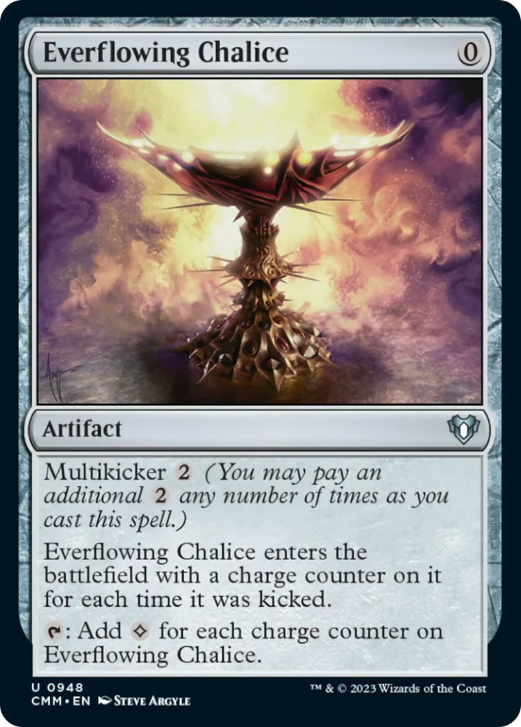 Everflowing Chalice [Commander Masters] | I Want That Stuff Brandon