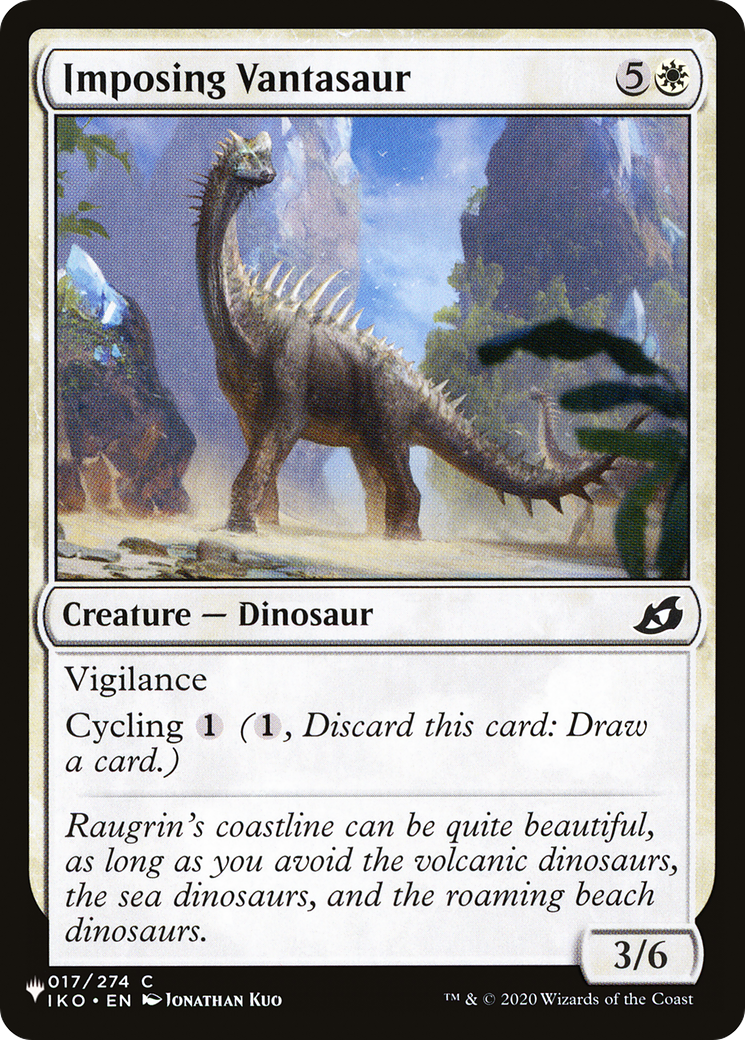 Imposing Vantasaur [The List] | I Want That Stuff Brandon