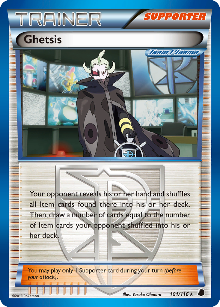 Ghetsis (101/116) [Black & White: Plasma Freeze] | I Want That Stuff Brandon