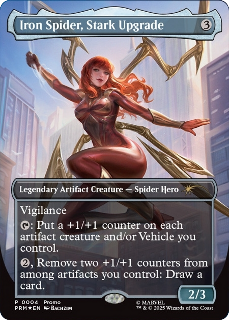 Iron Spider, Stark Upgrade (Borderless) [Media Promos] | I Want That Stuff Brandon