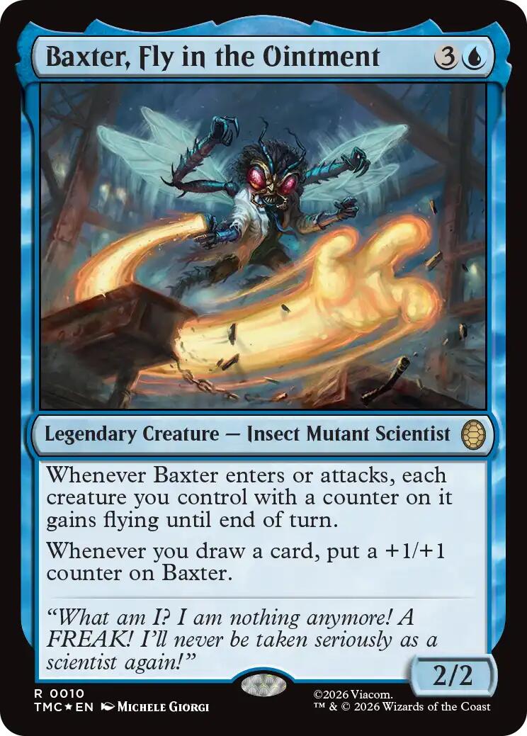 Baxter, Fly in the Ointment (Surge Foil) [Teenage Mutant Ninja Turtles Commander] | I Want That Stuff Brandon