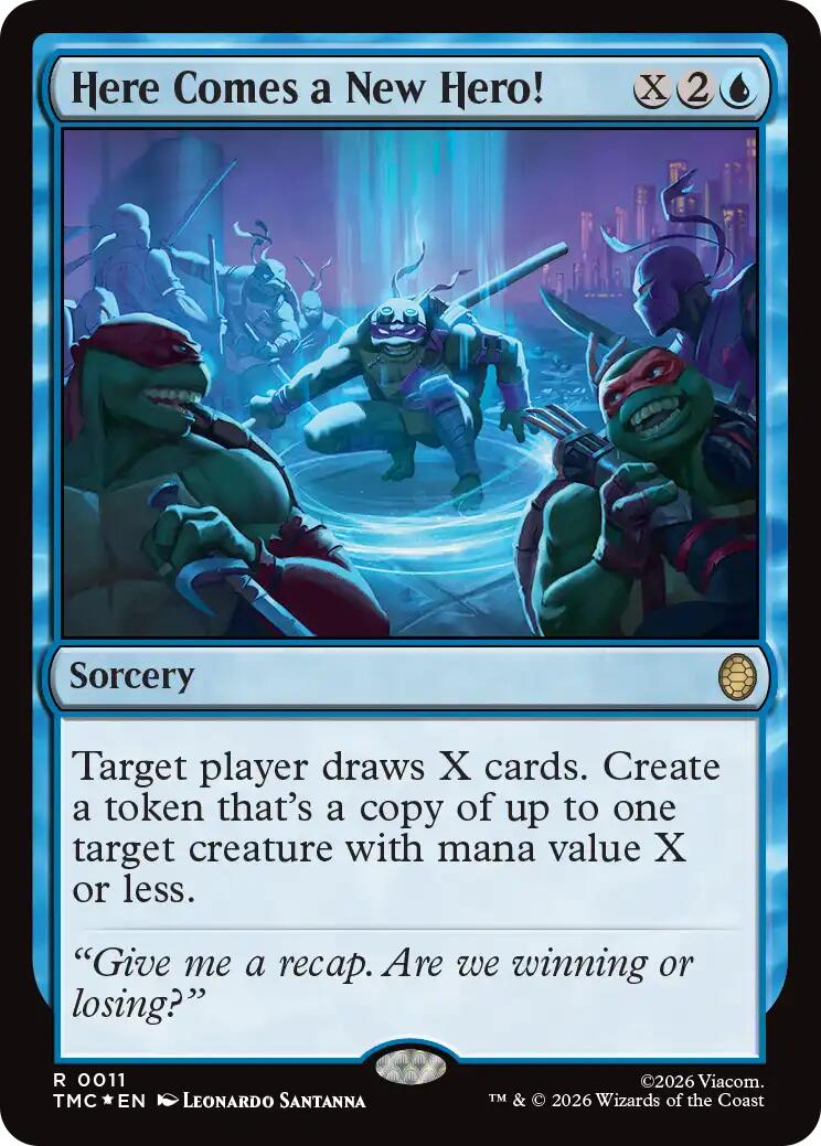 Here Comes a New Hero! (Surge Foil) [Teenage Mutant Ninja Turtles Commander] | I Want That Stuff Brandon