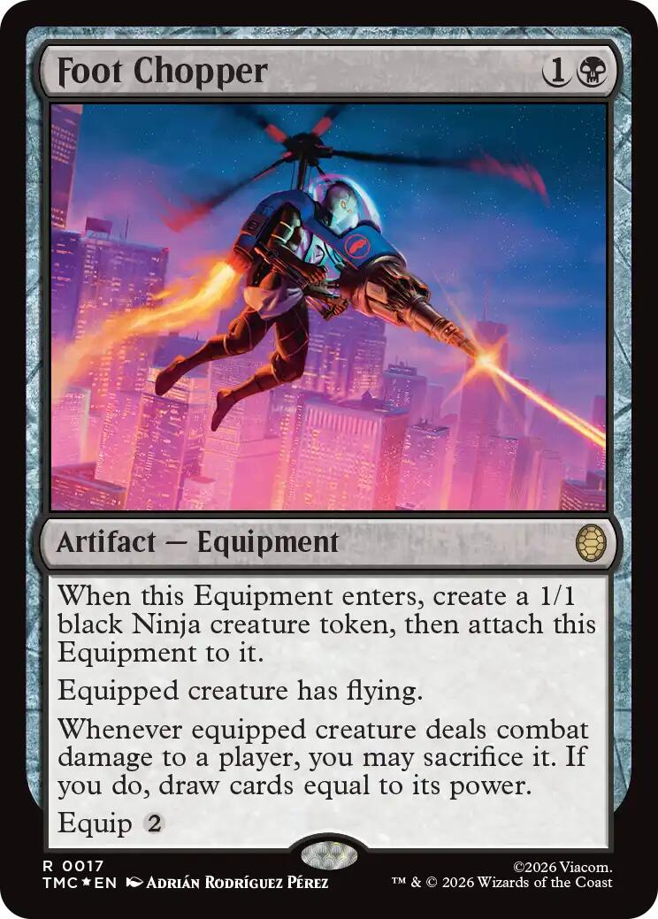 Foot Chopper (Surge Foil) [Teenage Mutant Ninja Turtles Commander] | I Want That Stuff Brandon