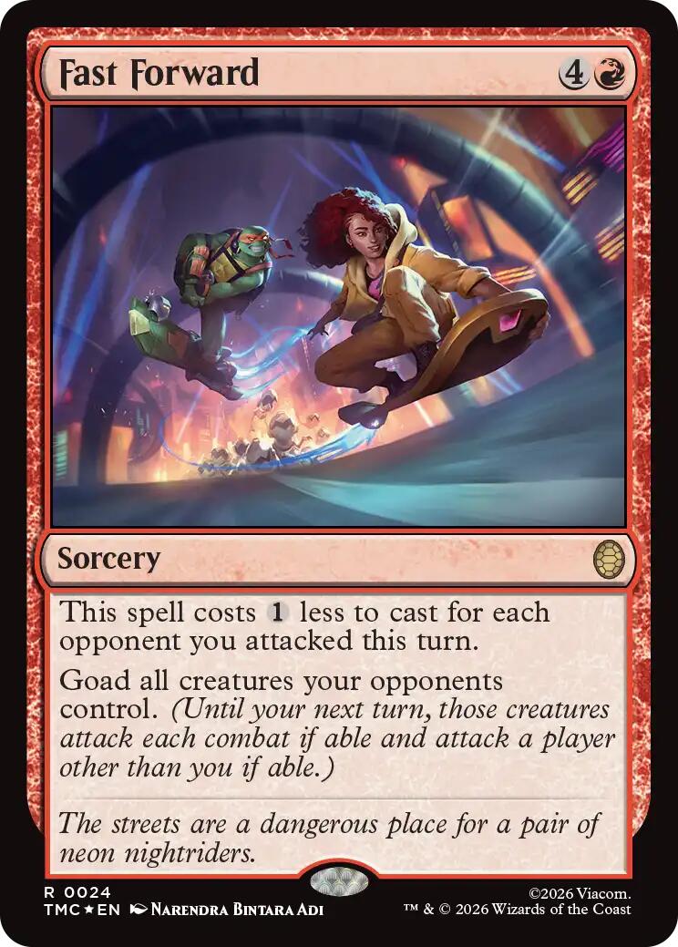 Fast Forward (Surge Foil) [Teenage Mutant Ninja Turtles Commander] | I Want That Stuff Brandon