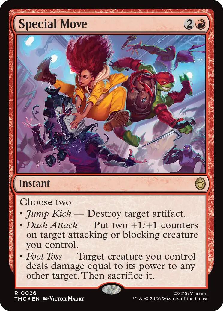 Special Move (Surge Foil) [Teenage Mutant Ninja Turtles Commander] | I Want That Stuff Brandon