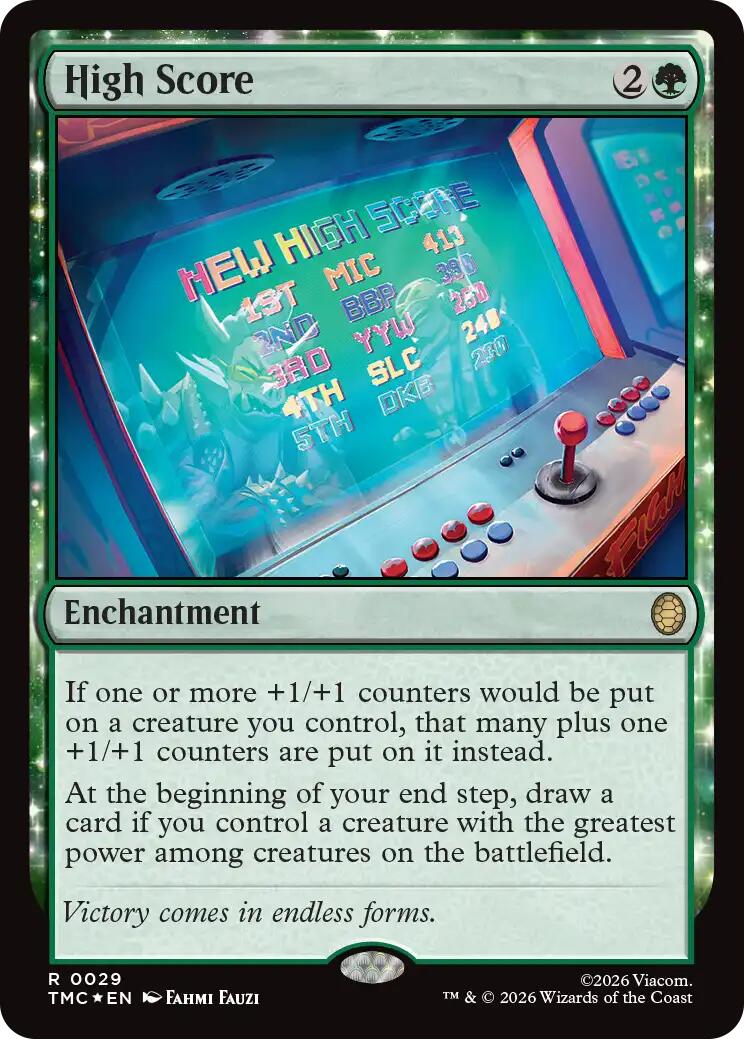 High Score (Surge Foil) [Teenage Mutant Ninja Turtles Commander] | I Want That Stuff Brandon