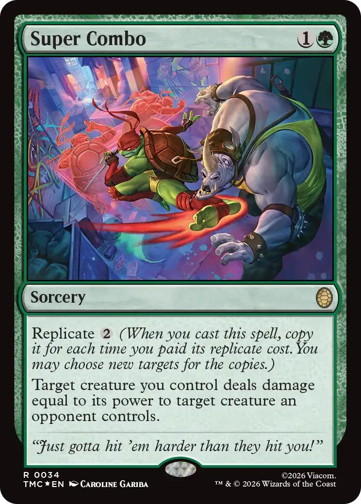 Super Combo (Surge Foil) [Teenage Mutant Ninja Turtles Commander] | I Want That Stuff Brandon