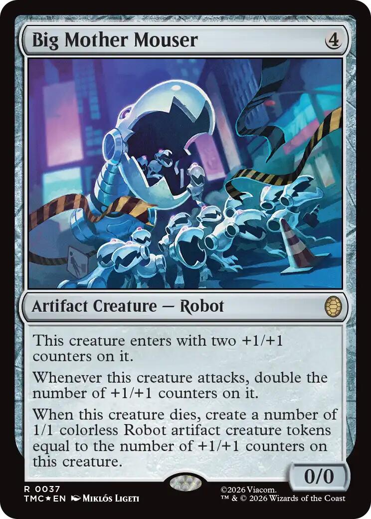 Big Mother Mouser (Surge Foil) [Teenage Mutant Ninja Turtles Commander] | I Want That Stuff Brandon