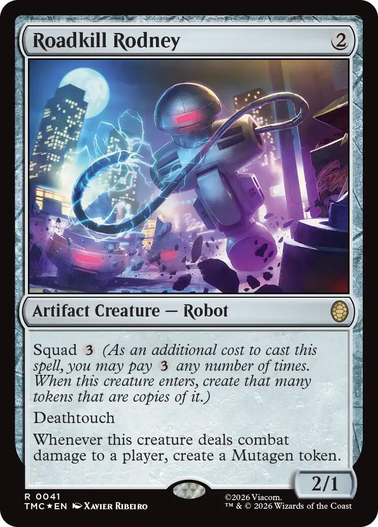 Roadkill Rodney (Surge Foil) [Teenage Mutant Ninja Turtles Commander] | I Want That Stuff Brandon