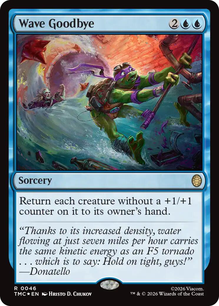 Wave Goodbye (Surge Foil) [Teenage Mutant Ninja Turtles Commander] | I Want That Stuff Brandon