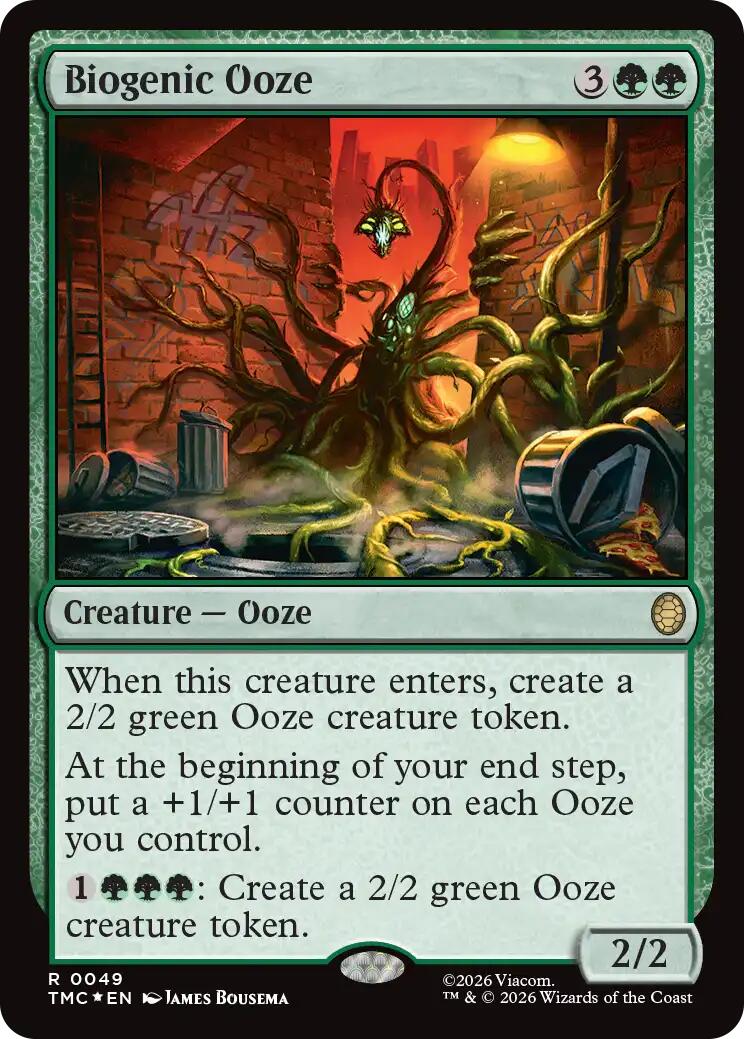 Biogenic Ooze (Surge Foil) [Teenage Mutant Ninja Turtles Commander] | I Want That Stuff Brandon