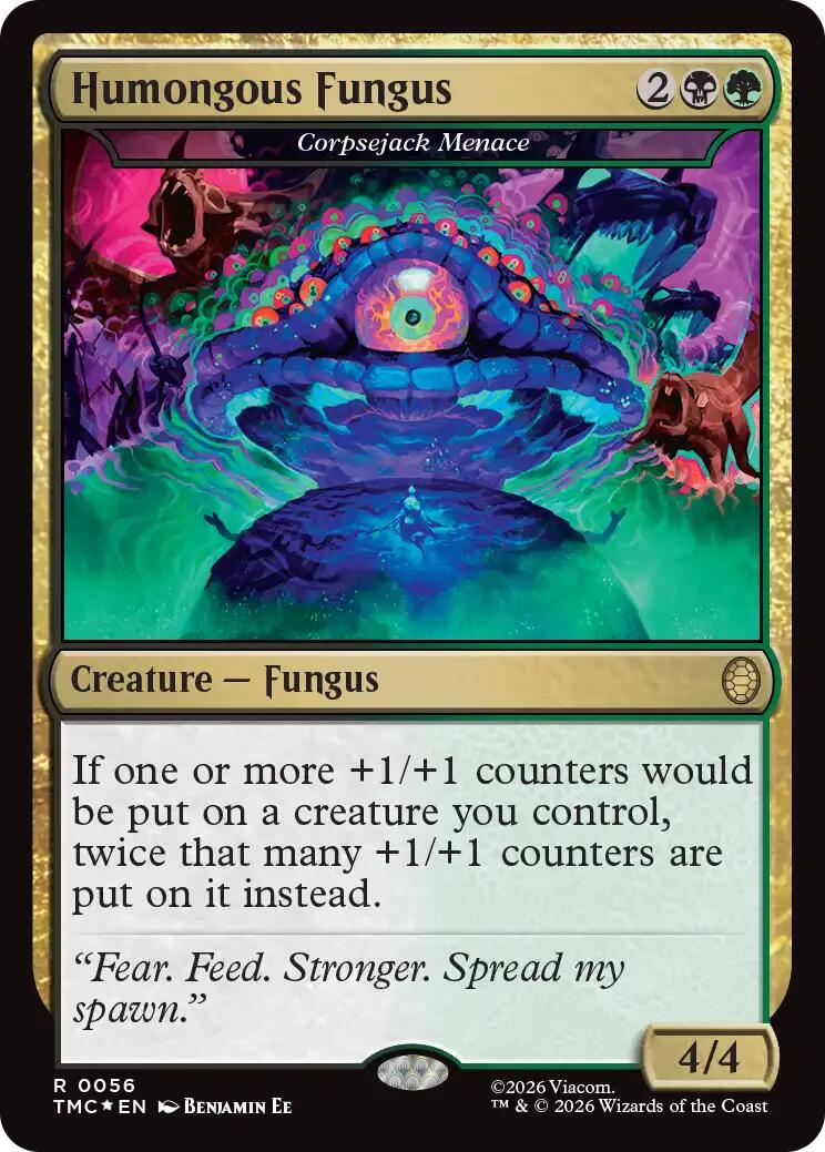 Humongous Fungus - Corpsejack Menace (Surge Foil) [Teenage Mutant Ninja Turtles Commander] | I Want That Stuff Brandon