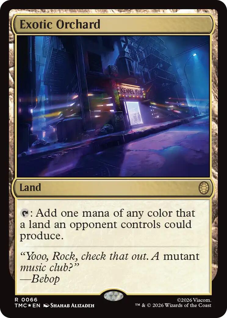 Exotic Orchard (Surge Foil) [Teenage Mutant Ninja Turtles Commander] | I Want That Stuff Brandon