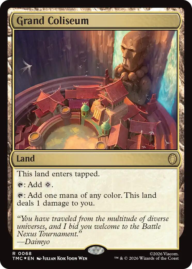 Grand Coliseum (Surge Foil) [Teenage Mutant Ninja Turtles Commander] | I Want That Stuff Brandon