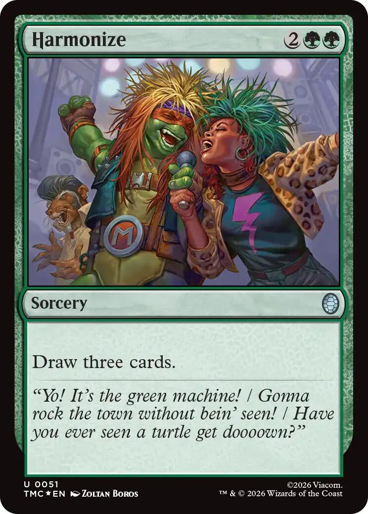 Harmonize (Surge Foil) [Teenage Mutant Ninja Turtles Commander] | I Want That Stuff Brandon