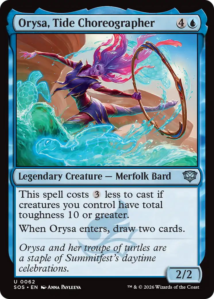 Orysa, Tide Choreographer [Secrets of Strixhaven] | I Want That Stuff Brandon