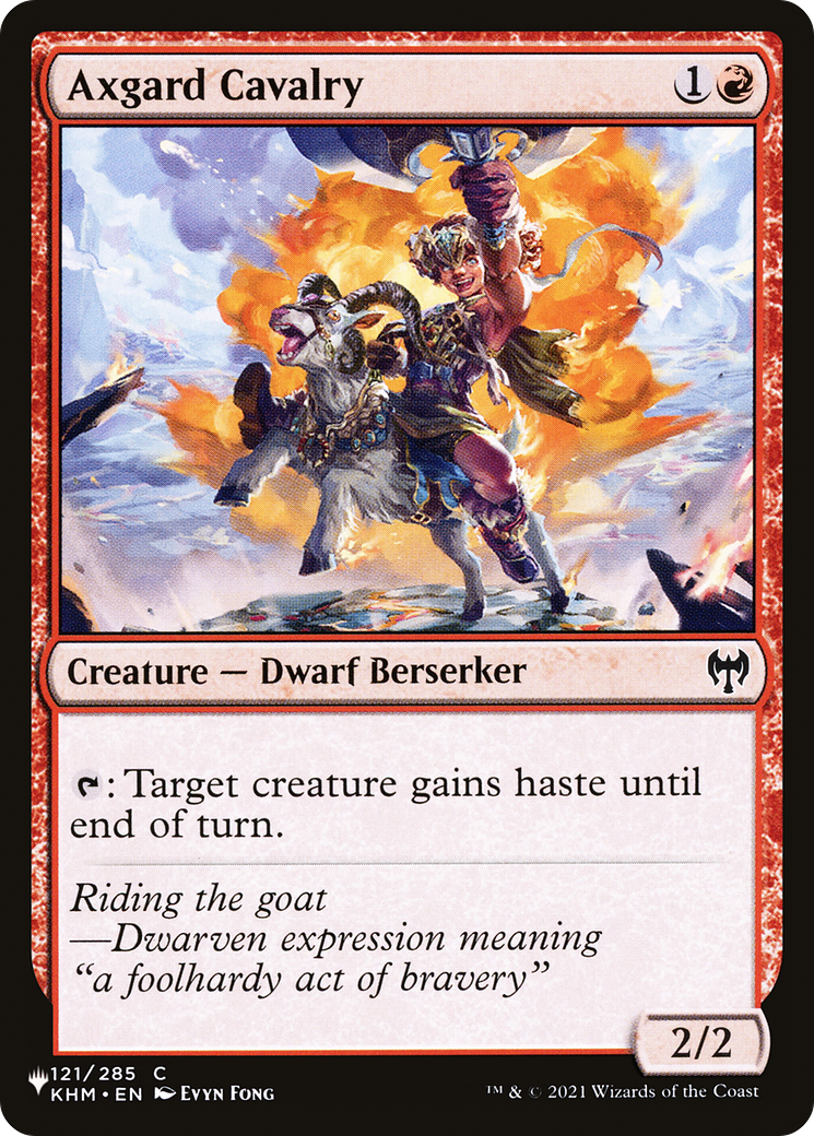 Axgard Cavalry [The List Reprints] | I Want That Stuff Brandon