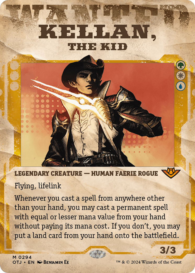 Kellan, the Kid (Showcase) [Outlaws of Thunder Junction] | I Want That Stuff Brandon