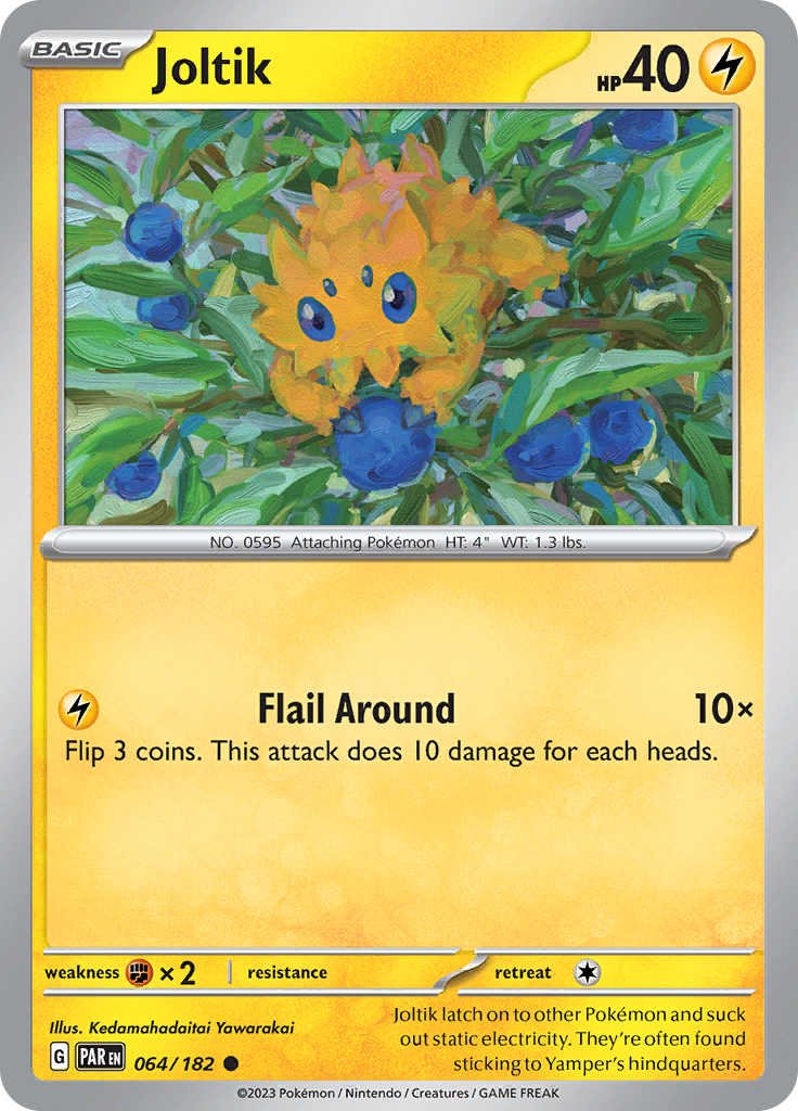 Joltik (064/182) [Scarlet & Violet: Paradox Rift] | I Want That Stuff Brandon