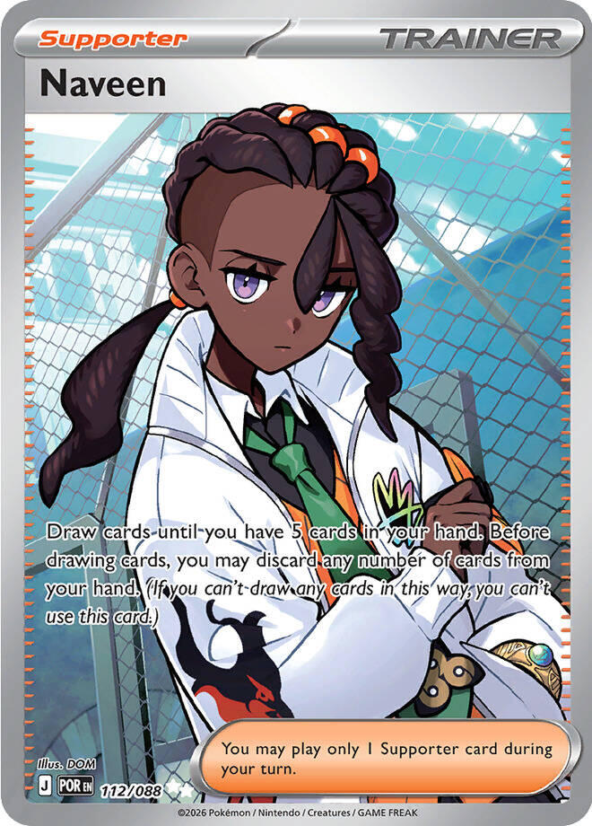 Naveen (112/088) [Mega Evolution: Perfect Order] | I Want That Stuff Brandon