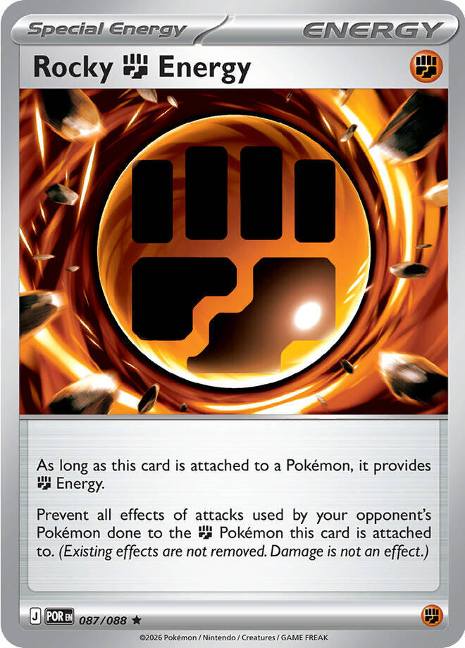 Rocky Fighting Energy (087/088) [Mega Evolution: Perfect Order] | I Want That Stuff Brandon