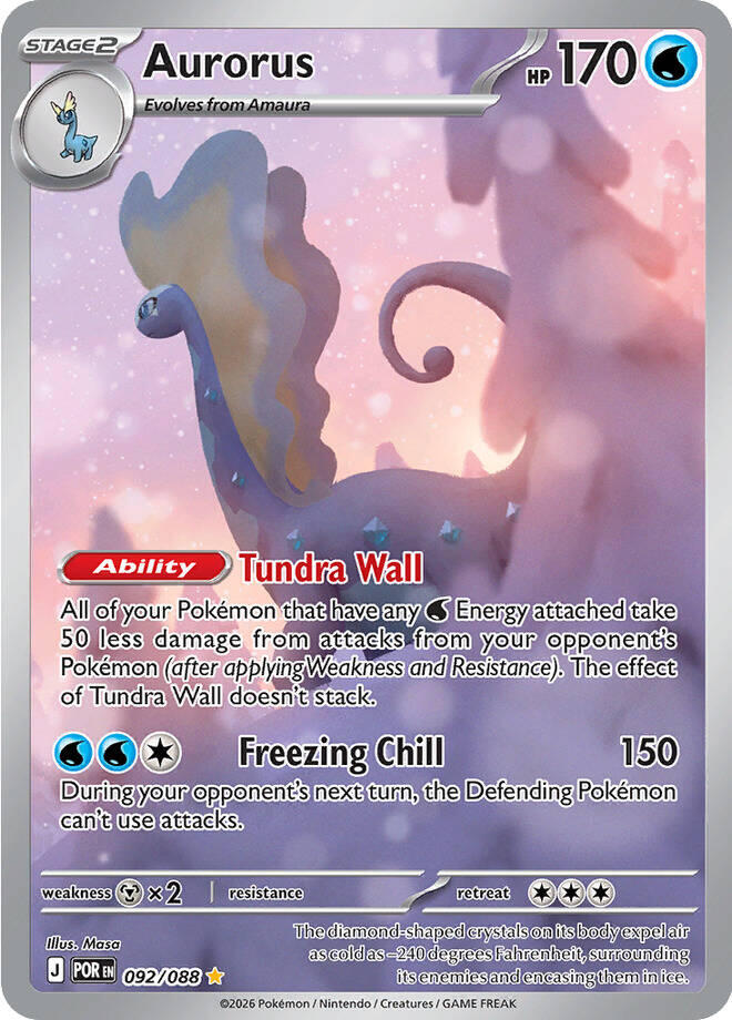 Aurorus (092/088) [Mega Evolution: Perfect Order] | I Want That Stuff Brandon