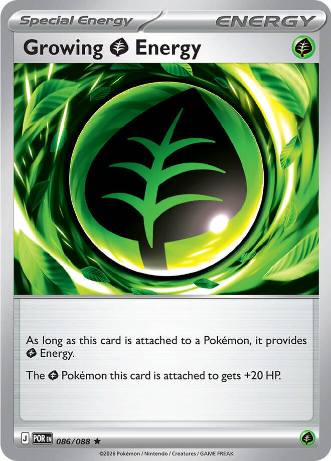 Growing Grass Energy (086/088) [Mega Evolution: Perfect Order] | I Want That Stuff Brandon
