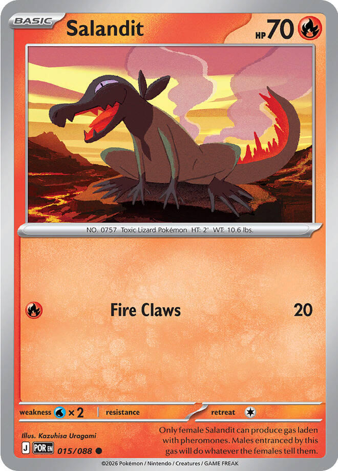 Salandit (015/088) [Mega Evolution: Perfect Order] | I Want That Stuff Brandon