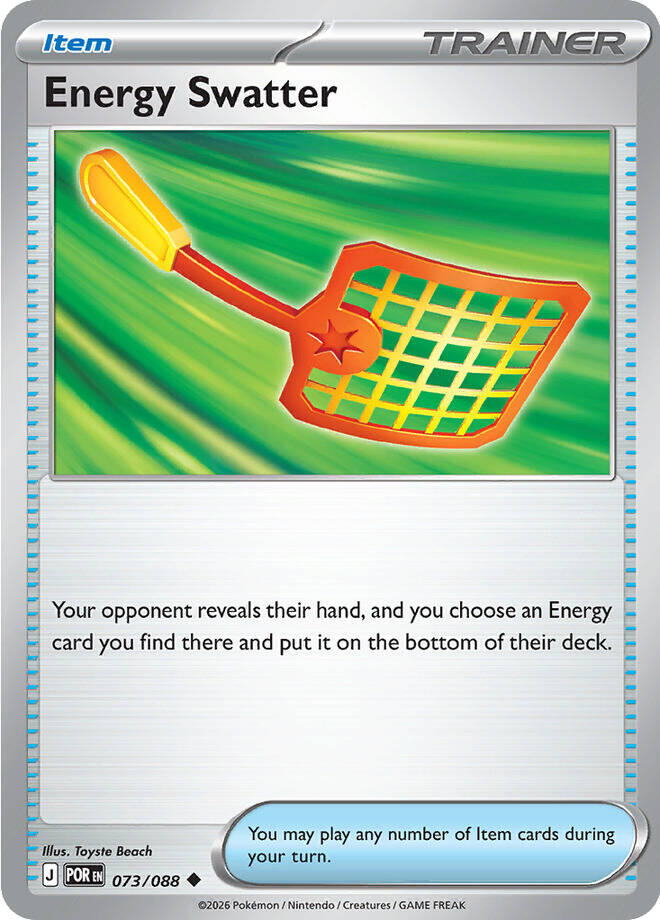 Energy Swatter (073/088) [Mega Evolution: Perfect Order] | I Want That Stuff Brandon