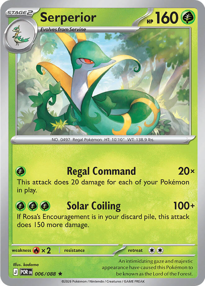 Serperior (006/088) [Mega Evolution: Perfect Order] | I Want That Stuff Brandon