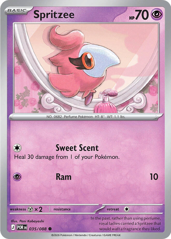 Spritzee (035/088) [Mega Evolution: Perfect Order] | I Want That Stuff Brandon