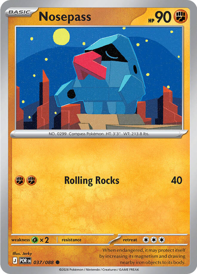 Nosepass (037/088) [Mega Evolution: Perfect Order] | I Want That Stuff Brandon