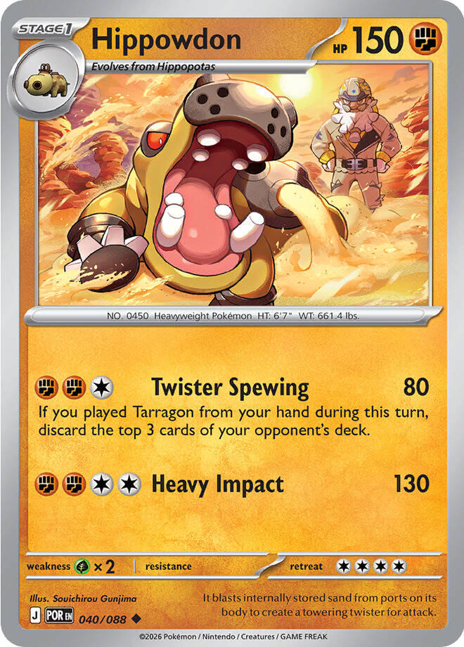 Hippowdon (040/088) [Mega Evolution: Perfect Order] | I Want That Stuff Brandon
