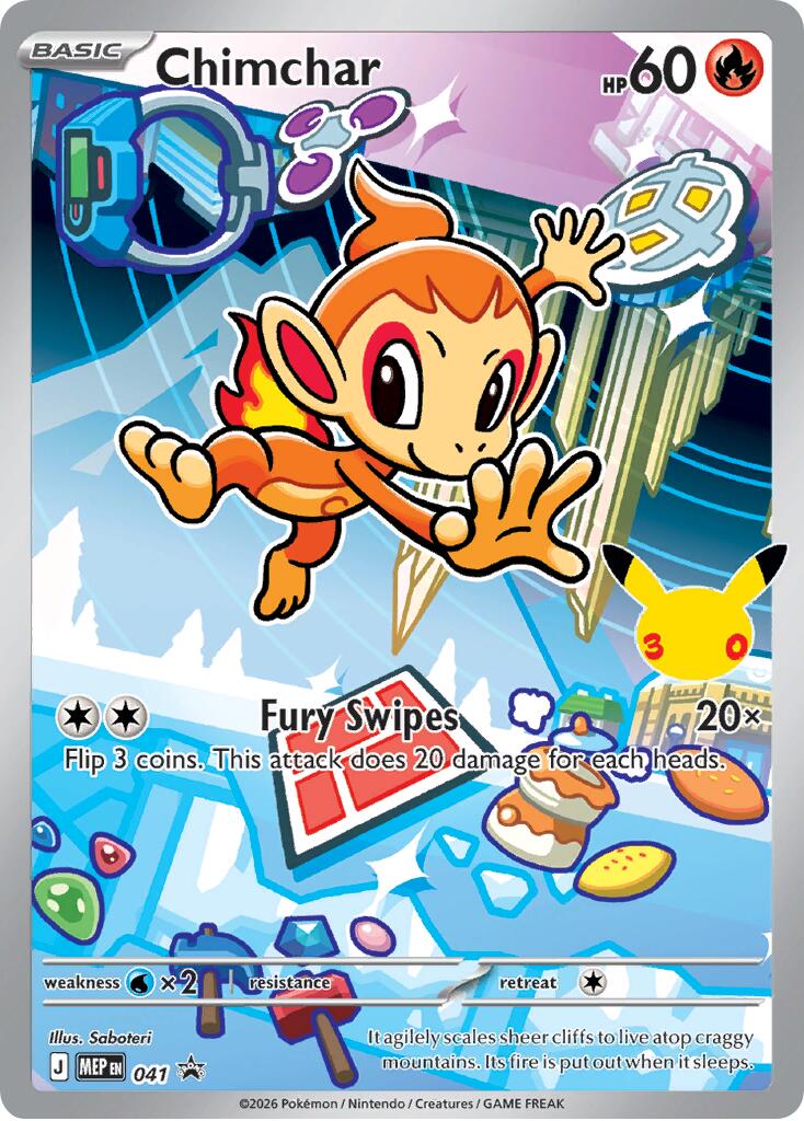 Chimchar (041) [Mega Evolution Promo] | I Want That Stuff Brandon