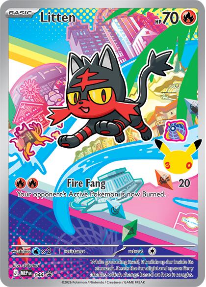 Litten (044) [Mega Evolution Promo] | I Want That Stuff Brandon