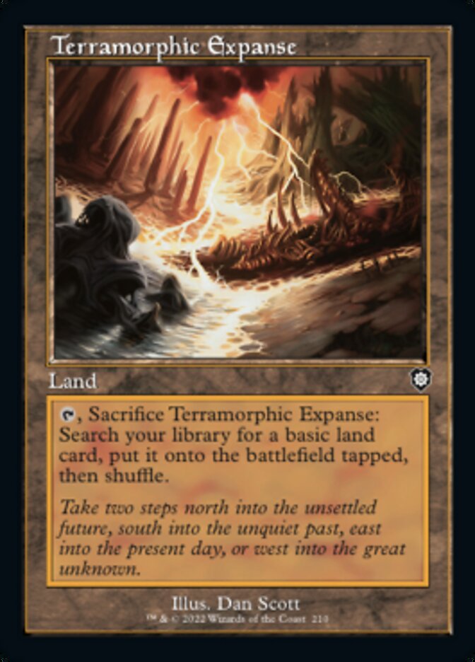 Terramorphic Expanse (Retro) [The Brothers' War Commander] | I Want That Stuff Brandon