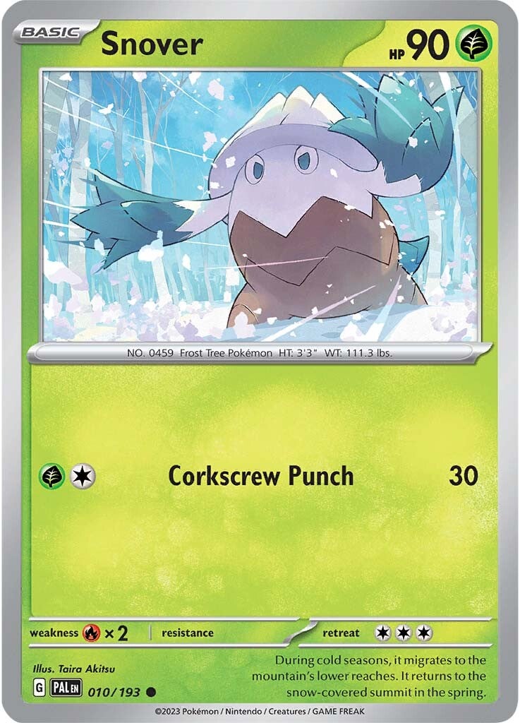 Snover (010/193) [Scarlet & Violet: Paldea Evolved] | I Want That Stuff Brandon