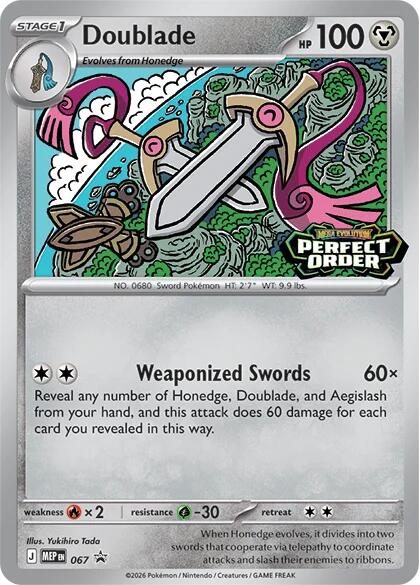 Doublade (067) [Mega Evolution Promo] | I Want That Stuff Brandon