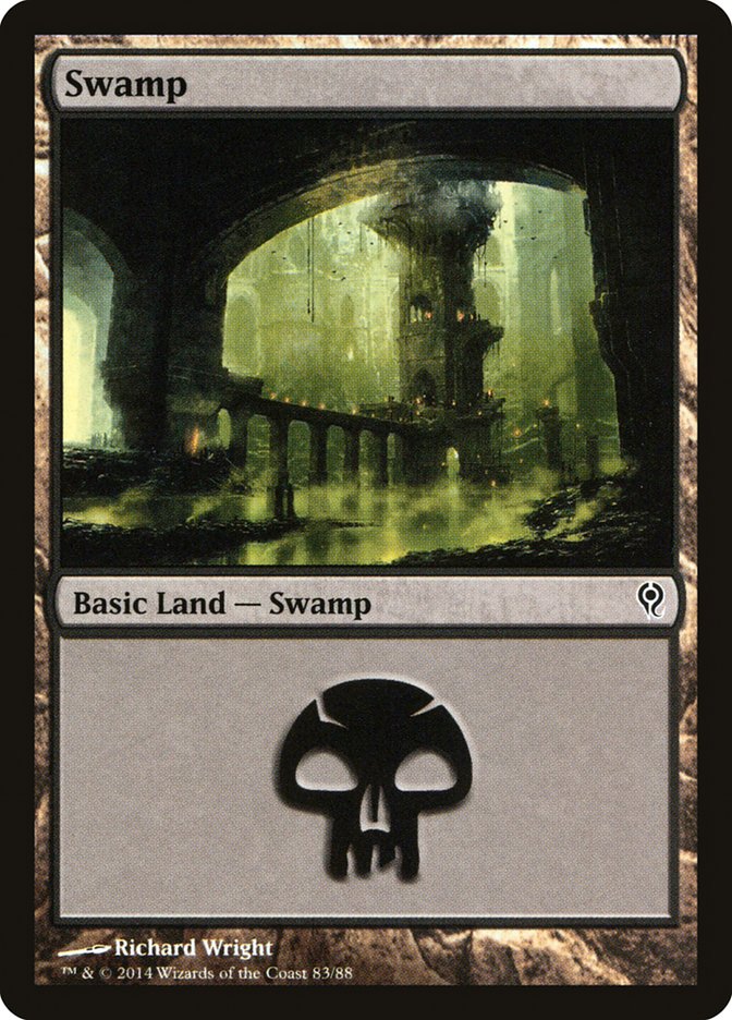 Swamp (83) [Duel Decks: Jace vs. Vraska] | I Want That Stuff Brandon