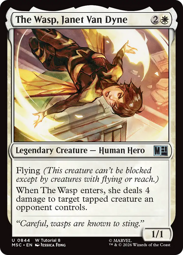 The Wasp, Janet Van Dyne (0844) [Marvel Super Heroes Commander] | I Want That Stuff Brandon