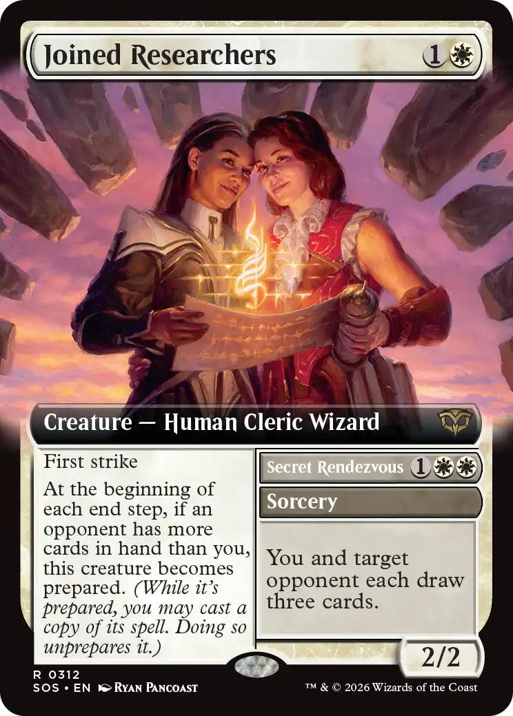 Joined Researchers (Extended Art) [Secrets of Strixhaven] | I Want That Stuff Brandon
